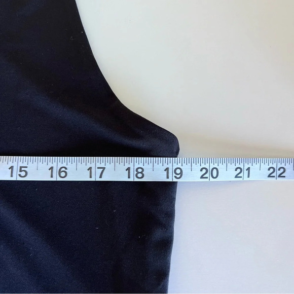 Leith Women’s Black Sleeveless Polyester Blend Dress - Picture 9 of 11